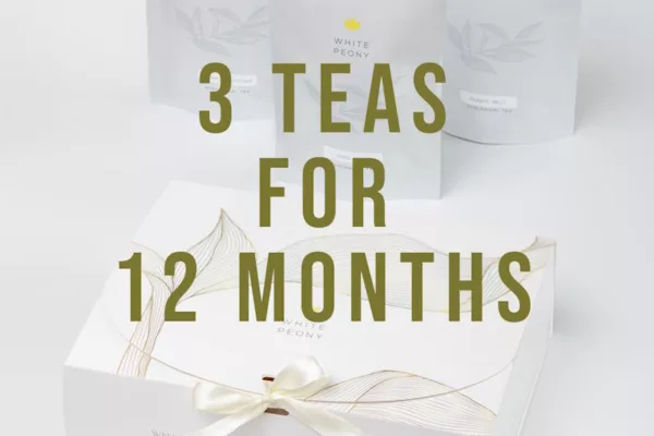 Connoisseur Plan 3 teas for 12 months