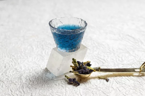 Floral Eclipse Blue Tea